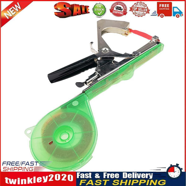 Tying Machine Grape Tomato Plant Branch Hand Binding Garden Tools (Green) Newly