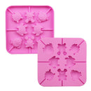 Reusable Chocolate Cake Mould Easy Clean Safety Ice Cube Tray Baking Accessories