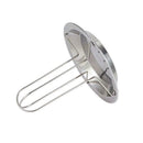 Roast Chicken Holder Steel Upright Roaster Rack BBQ Grilled Stand Pan O9M5