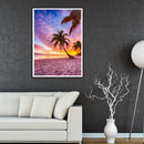 5D DIY Full Drill Diamond Painting Sea View Cross Stitch Craft Kit Home Wall