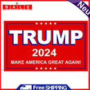 Donald Trump Flag,Waterproof 2024 Trump President Keep America Great Again Flags