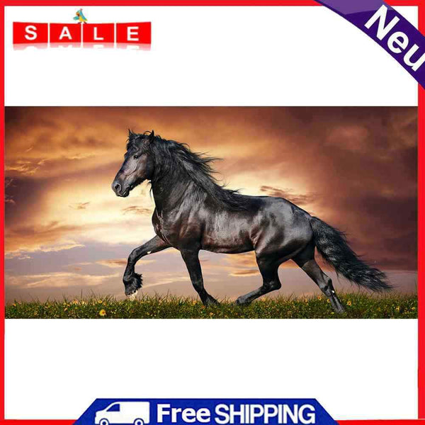 Diamond Painting 5D Galloping Horse DIY Full Square Drill Art Kit Rhinestone Set