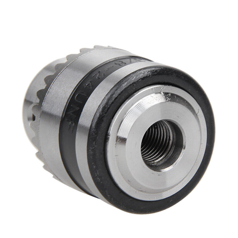 Electric Drill Chuck 0.6-6mm Thread 3/8-24UNF 1/4"Hex Shank Power Tools