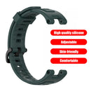 Silicone Watch Strap Band for Huami Amazfit T-Rex Pro/Amazfit T-Rex (Green)