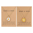 Cute Adjustable Daisy Flower Necklace Collar Sunflower Necklace Neck Jewelry