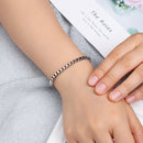 Hip Hop Jewelry Simple Bangle Punk Bracelet Titanium Stainless Steel Wristbands