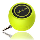A5 Mini Speaker 3.5mm Stereo Audio Player for Phone Notebook (Green) Newly