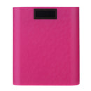 1.5A Digital Display Power Bank Case Shell 18650 Battery Holder Box (Pink)