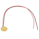 12pc 27mm Piezos With Leads - Cigar Box Guitar Pickups  Drum Triggers Newly