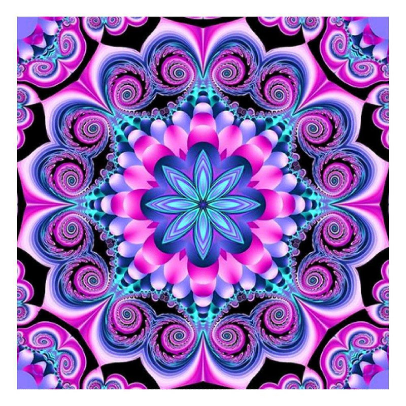 Geometric Flower 5D Full Drill Diamond Painting Embroidery DIY Cross Stitch