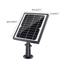 10W 5V IP65 Waterproof Solar Panel for Wireless Outdoor Security Battery Ca