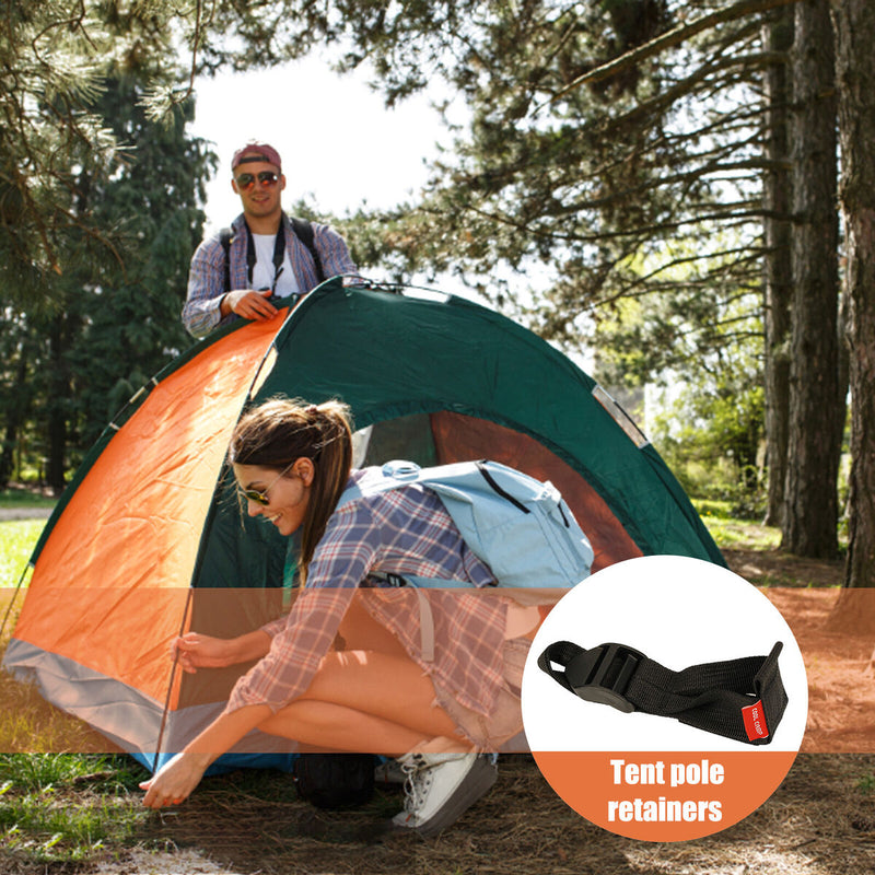 Oxford Cloth Tent Pole Retainers Adjustable Picnic Pyramid Tent Pole Holder