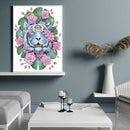 Animal Part Drill Special-Shaped Diamond Painting DIY Mosaic Kit (YX048) Newly