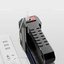 8 LED Spotlight USB Rechargeable Torch Searchlight Solar Charging Flashlight