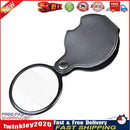 5X Letter Mini Pocket Magnifier Monocle Foldable Reading Magnifying Glass Newly