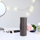 PU Stars Print Makeup Brushes Storage Cosmetic Cup Portable Makeup Tools Hold