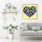 5D DIY Full Drill Diamond Painting Heart Embroidery Mosaic Craft Home Decor Kit