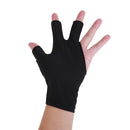 Three 3 Finger Snooker Billiard Gloves Left Hand Gloves for Men Women Pack of 5