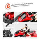 High Speed Rechargeable Remote Control Motorboat 2.4GHz 20km/h RC Boat for Kids
