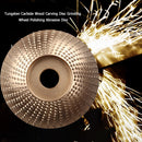 Tungsten Carbide Wood Carving Disc Grinding Wheel Polishing Abrasive Disc Newly