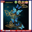 Butterfly 5D DIY Full Round Drill Diamond Painting Hanging Canvas Picture Gif