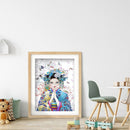 Handmade Geisha Woman 5D DIY Full Round Drill Drawing Kit Diamond Painting Cr