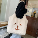 Women Large Capacity Winter Casual Shoulder Pouch Embroidered Shoulder Bags