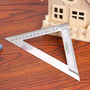 Woodworking Multi-functional L-square Protractor Triangle Ruler Measuring T