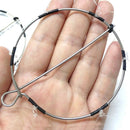 10pcs 6-Ring Portable Fishing Shrimp Crab Cast Trap Catch Crabs Tool Set  Newly