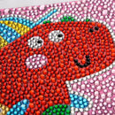 5D DIY Full Drill Special Shaped Diamond Painting Dinosaur Cross Stitch Kit