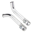 Bike Bicycle Cycling Handlebar Ends Proetctive Claw Bar Handles (Silvery)