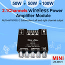 ZK-MT21 Bluetooth-Compatible 2.1 Channel Bass Power Subwoofer Amplifier Board