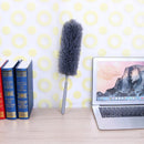 Extendable Handle Dusting Brush Microfiber Feather Duster 82cm Telescopic