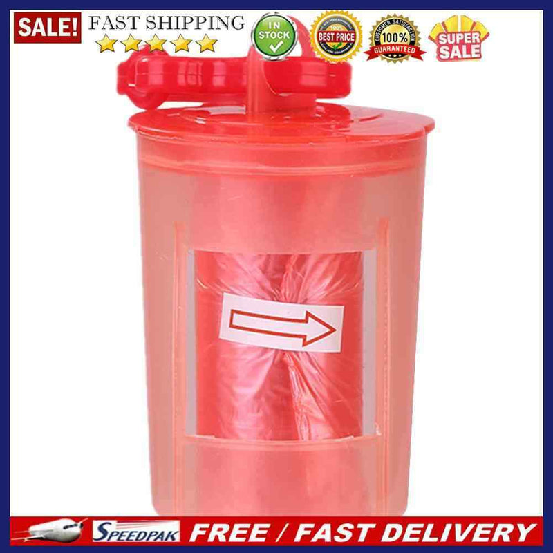Pet Dog Poop Bag Puppy Waste Garbage Dispenser Pets Outdoor Cleaning Storage
