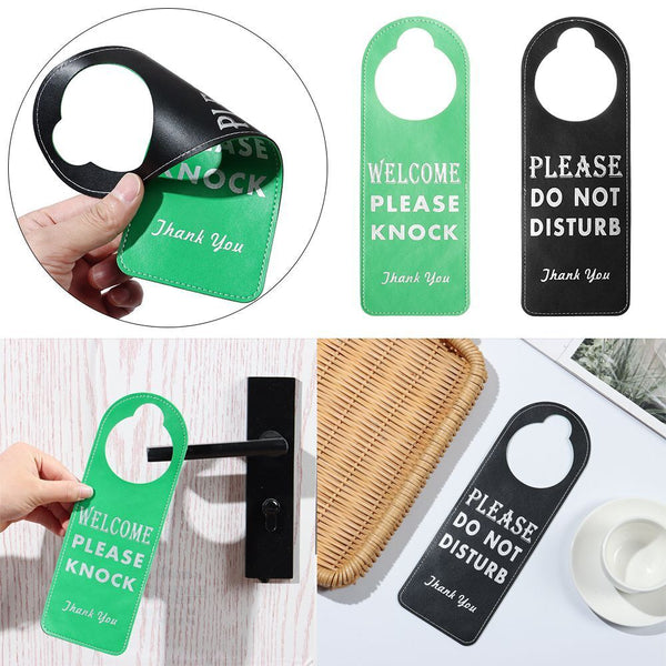 Do Not Disturb Signs Door Knobs Hanger Pendant Cleaning Label Door Hanger Tags