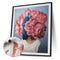 40x50cm Flower Girl Frameless Picture Oil Paint By Numbers Hand Painted Decor