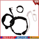 2 Pin Covert Acoustic Tube Earpiece Headset PTT Throat MIC for Baofeng UV5R
