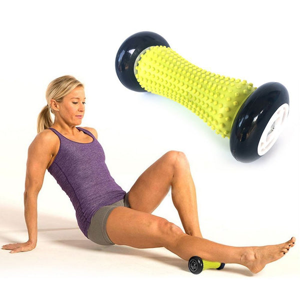 Exercise Forearm Muscle Wrist Roller Massager Massage Foot Care