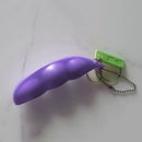 Rubber Stress Relief Edamame Keychain Squeeze Cute Peas Beans Gift Toys