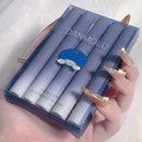 5Pcs Lip Gloss Set Matte Velvet Non-Fading Lipstick Lip Balm Long-Lasting J2P5