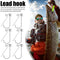 6pcs/Lot Mushroom Head Bass Fishing Hooks for Soft Bait Stainless Steel Hook