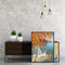 Frameless Oil Paint By Numbers Lake Scene DIY Canvas Picture Craft Kit