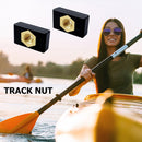 #A 1/6pcs Kayak Side Track Rail Silders Nylon Copper M6 Sliding Nut Boat Pole Ba