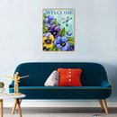 5D Diamond Painting Pansy Full Round Drill Wall Rhinestone DIY Art Crafts Decor
