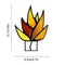 Artificial Agave Potted Plant Ornament Yard Art Home Garden Decor (TYU014A)