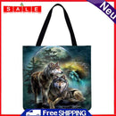 The Dragon Good Wolfs Printed Shoulder Bag Shopping Bag Casual Big Dead