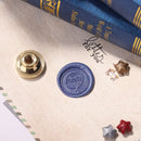 Alphabet Letters Wax Sealing Stamp Head Round Copper Stamps Craft Decor (Q)