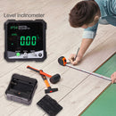 Precision LCD Digital Inclinometer Slope Meter IP54 Waterproof Angle Protractor
