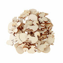 Mixed Handmade Mushroom Scrapbooking Wooden Craft Squirrel Leaves Shape
