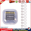 5 Pairs MTB Chain Link Connector Set Bicycle Chain Joint Buckle (9 Speed) Newly